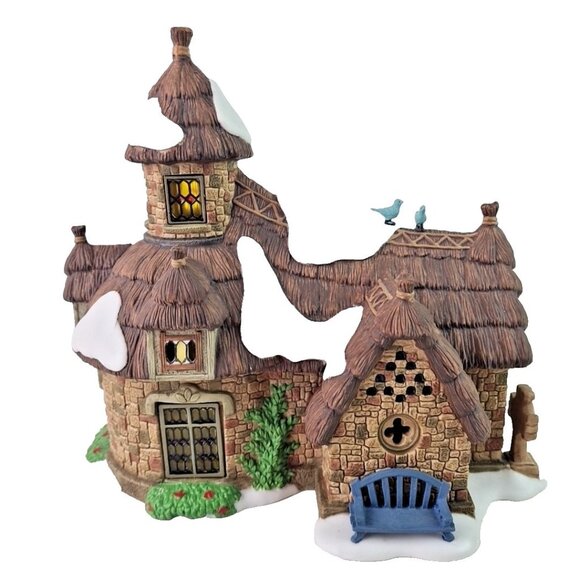 DEPARTMENT 56 THORNBURY CHAPEL 58502 DICKENS SNOW VILLAGE HERITAGE CHRISTMAS - Picture 2 of 10